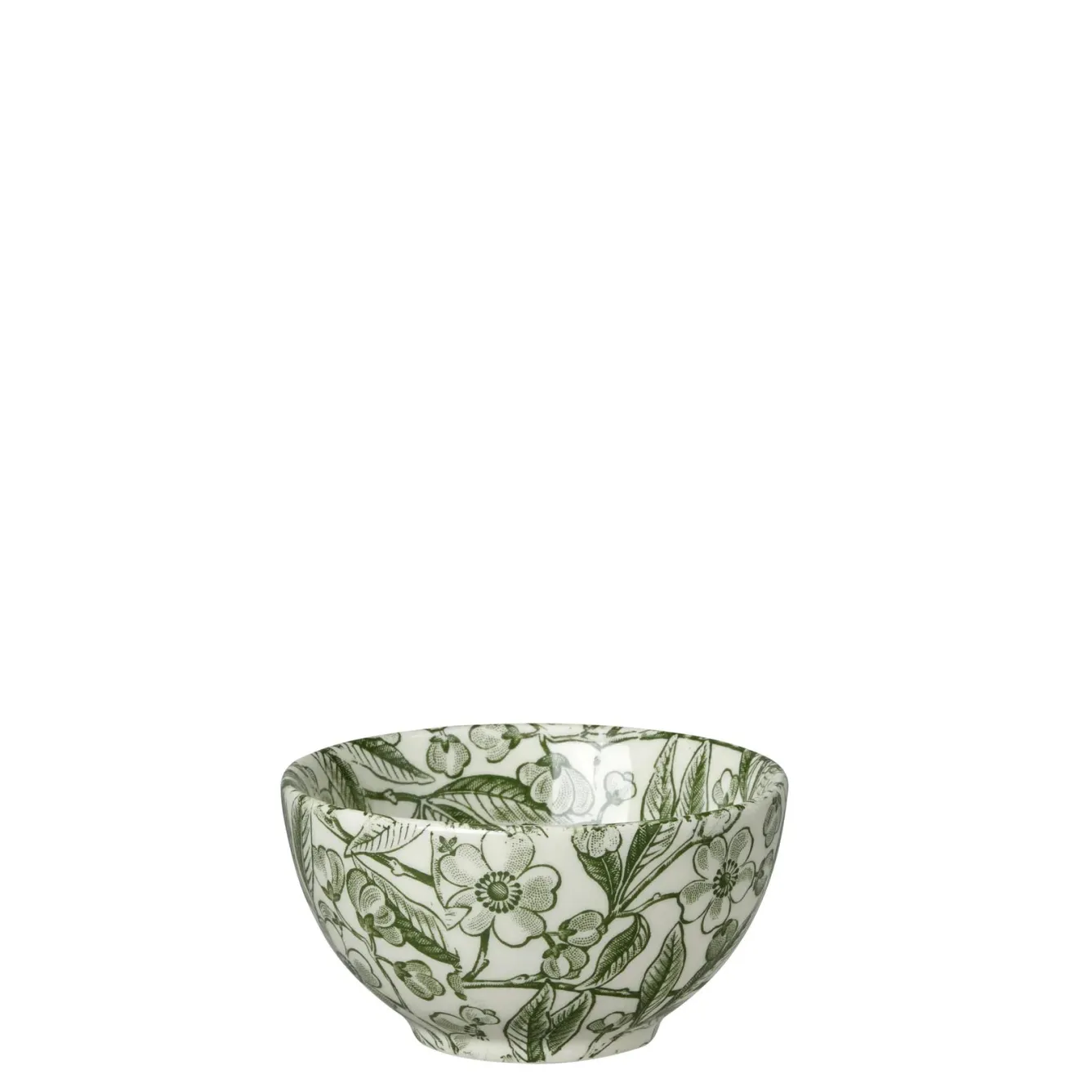 Burleigh Green Prunus Small Sugar Bowl - 3.75in/9.5cm- Tea|Bowls & Dishes