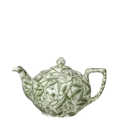 Burleigh Green Prunus Small Teapot- Tea|Teapots