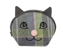 Earth Squared Bags Grey Luffness  Cat  Purse- Bags