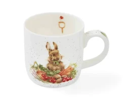 Wrendale Designs 'Grow Your Own' Rabbit Small Bone China Mug (11oz)- Animals|Animals