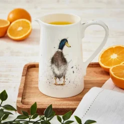 Wrendale Designs Guard Duck Bone China 1 Pint Jug- Jugs