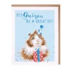 Wrendale Designs 'Guinea be a Great Day' Guinea Pig Birthday Greetings Card- Greeting Cards