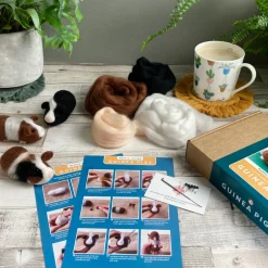 Bergin & Bath Guinea Pigs Needle Felting Kit- Crafts