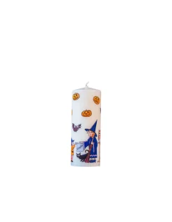 Alison Gardiner Halloween Mini Pillar Candle- Halloween|Seasonal Decor