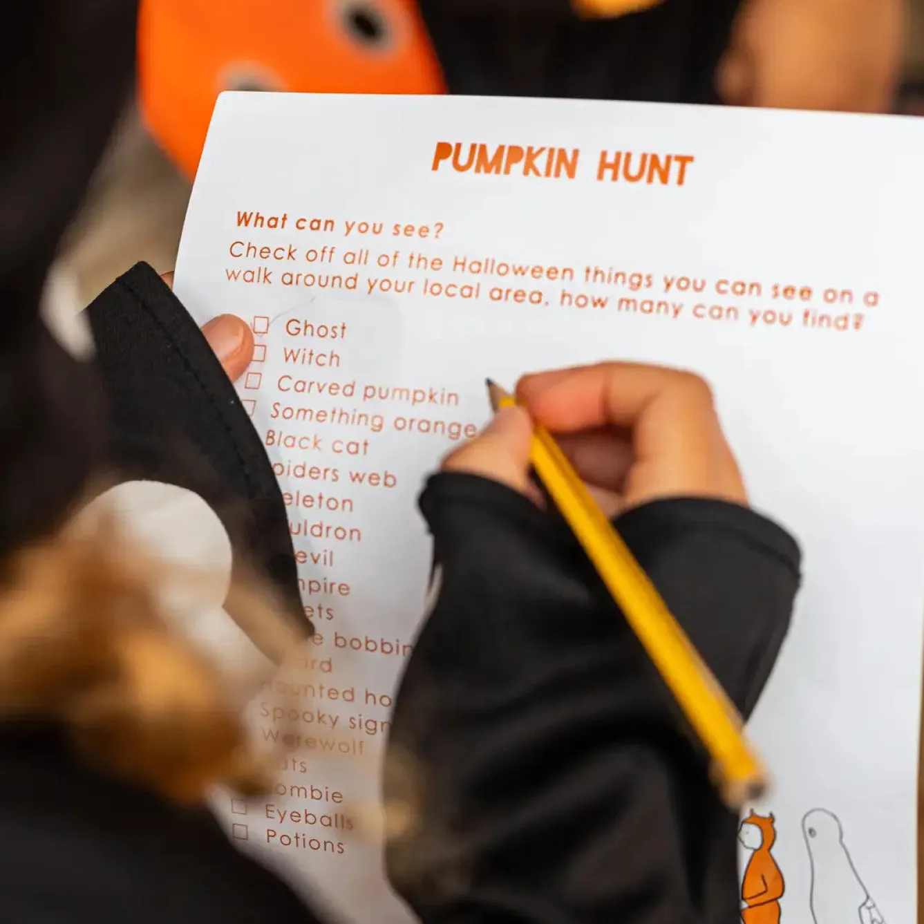 Talking Tables Halloween Scavenger Hunt Game- Halloween|Puzzles