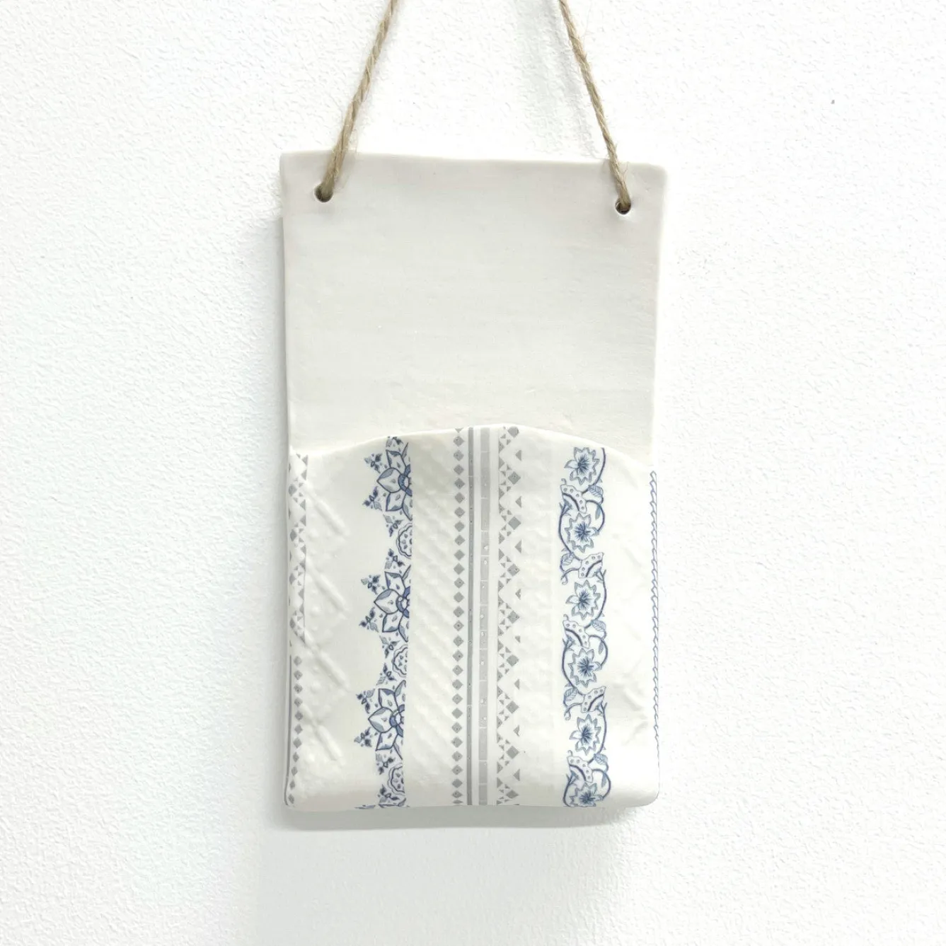 Alex Allday Hanging Planter Pocket - Safflower- Vases