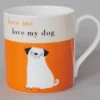 Repeat Repeat Happiness Pup Orange Mug- Animals|Animals