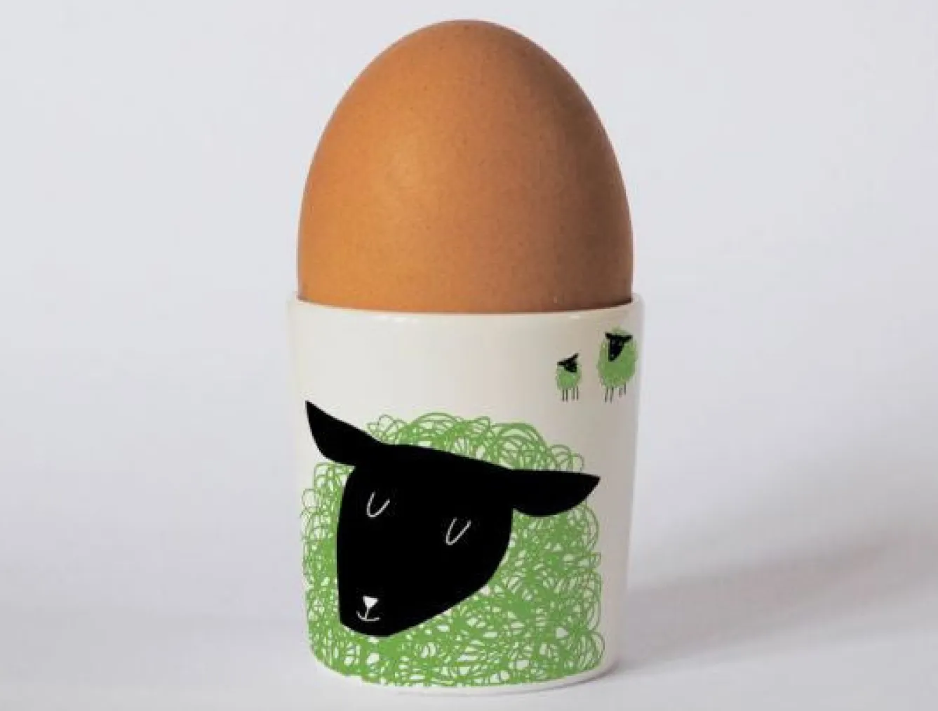 Repeat Repeat Happiness Sheep Egg Cup- Egg Cups