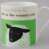 Repeat Repeat Happiness Sheep Green Mug- Animals|Animals