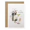 Stephanie Davies Happy Birthday Gardening Tools Greeting Card- Greeting Cards