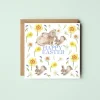 West Country Designs 'Happy Easter' Rabbits and Daffodils Greetings Card- Greeting Cards