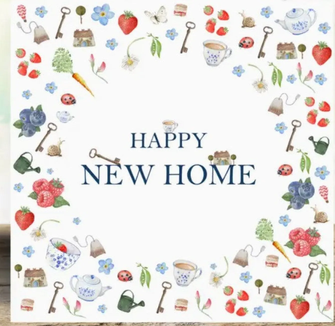 West Country Designs 'Happy New Home' Card- Greeting Cards