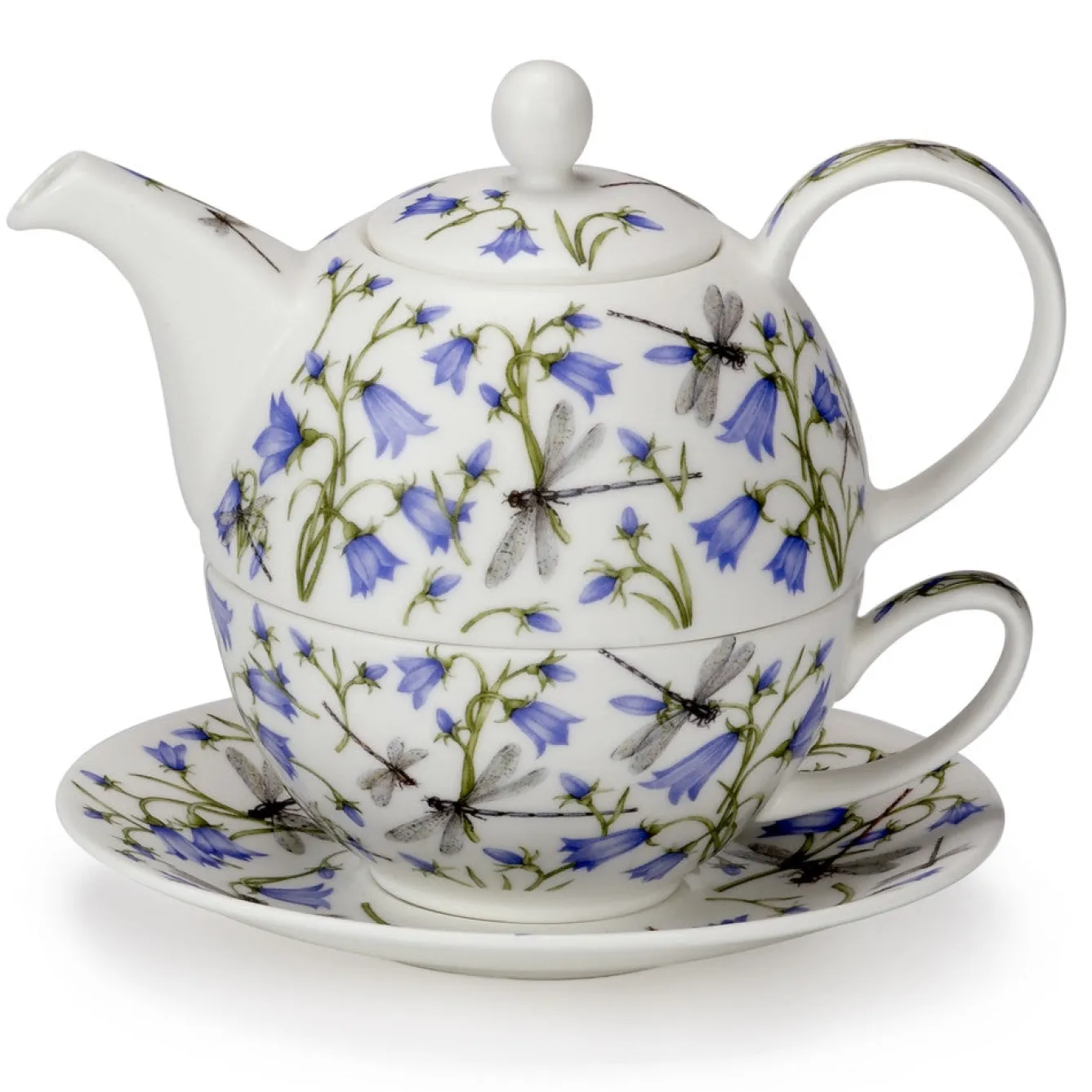 Dunoon Harebell Teapot for One- Tea|Tea