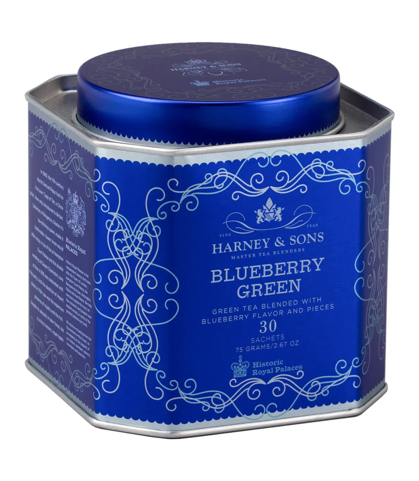 Harney & Sons Harney & Sons Blueberry Green Tea - HRP - 30 Sachets- Tea
