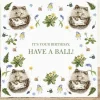 West Country Designs 'Have A Ball' Hedgehogs Birthday Card- Greeting Cards