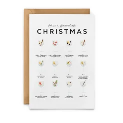 Everlong Print Co. Have a Gincredible Christmas Card- Christmas Cards|Greeting Cards