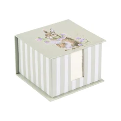 Wrendale Designs 'Head Clover Heels' Rabbit Memo Block- Stationery