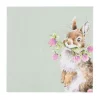 Wrendale Designs 'Head Clover Heels' Rabbit Paper Napkins- Picnic|Napkins