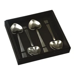 Selbrae Heart Spoons Set of 4- Valentine's Day|Tea