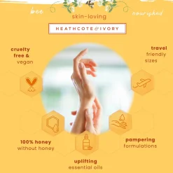 Heathcote & Ivory Heathcote & Ivory Busy Bee Hand Care Set- Soaps & Lotions