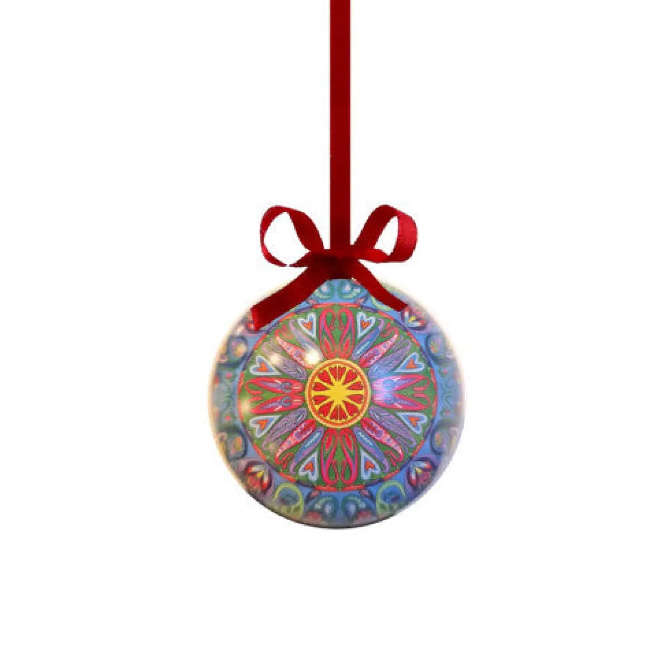 Heathcote & Ivory Heathcote & Ivory Love Revival Hand and Lip Tin Bauble- Christmas Decorations|Soaps & Lotions