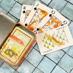Emma Ball Hedgehog Playing Cards in Tin- Puzzles|Children