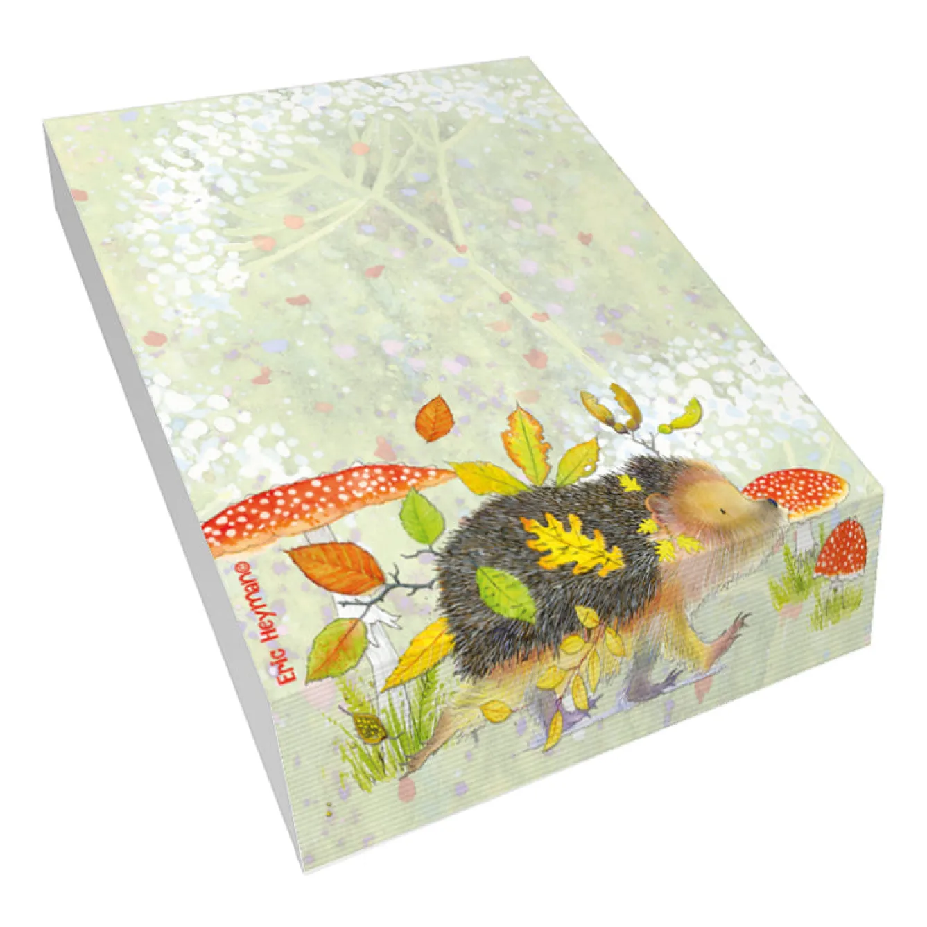 Emma Ball Hedgehog Slant Pad- Stationery