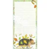 Emma Ball Hedgehog with Leaves Lined Magnetic Pad- Stationery