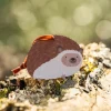 Dapple & Dot Hedgehog Wooden Decoration- Christmas