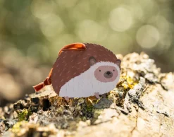 Dapple & Dot Hedgehog Wooden Decoration- Christmas