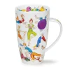 Dunoon Henley Flexible Friends Mug- Whimsical