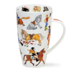 Dunoon Henley Horseplay Mug- Animals|Whimsical
