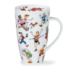 Dunoon Henley Jog On! Mug- Whimsical