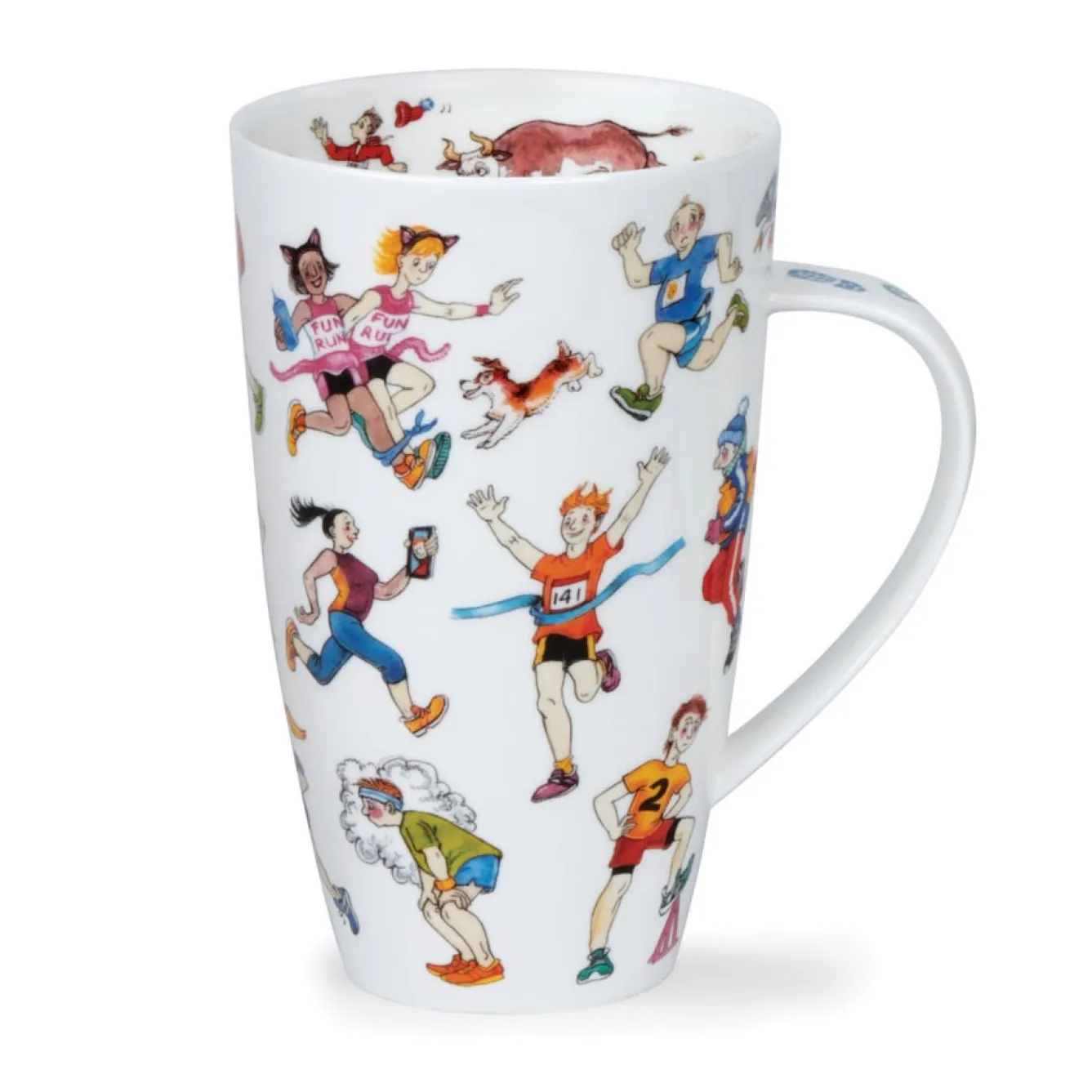 Dunoon Henley Jog On! Mug- Whimsical