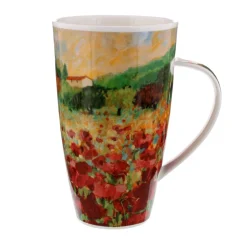Dunoon Henley Paysage Mug- Flowers & Garden