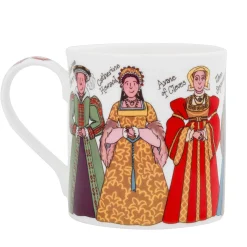 Alison Gardiner Henry VIII & His Wives Mug Boxed- Great Britain