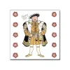 Alison Gardiner Henry VIII Coaster- Coasters