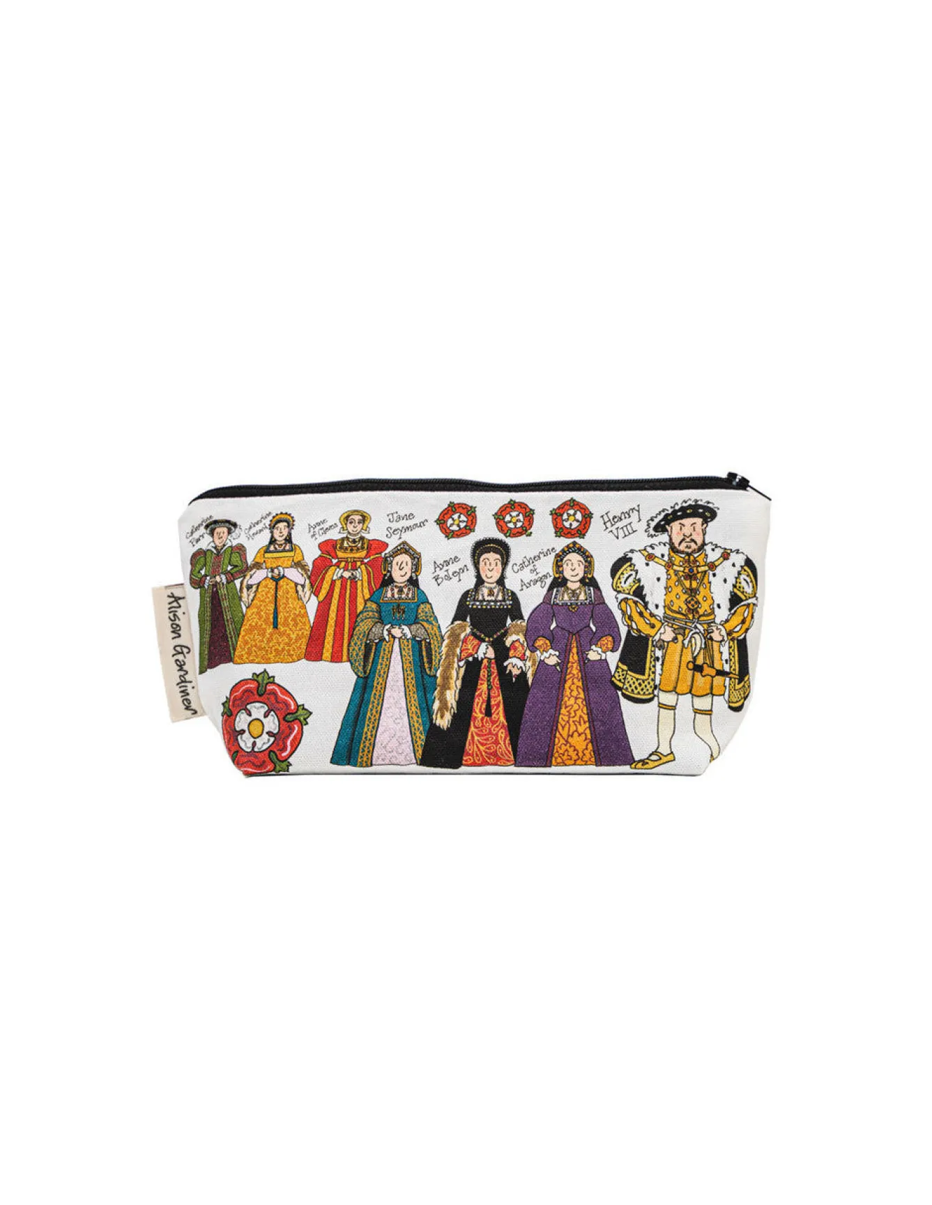 Alison Gardiner Henry VIII Cosmetic Bag/Pencil Case- Bags
