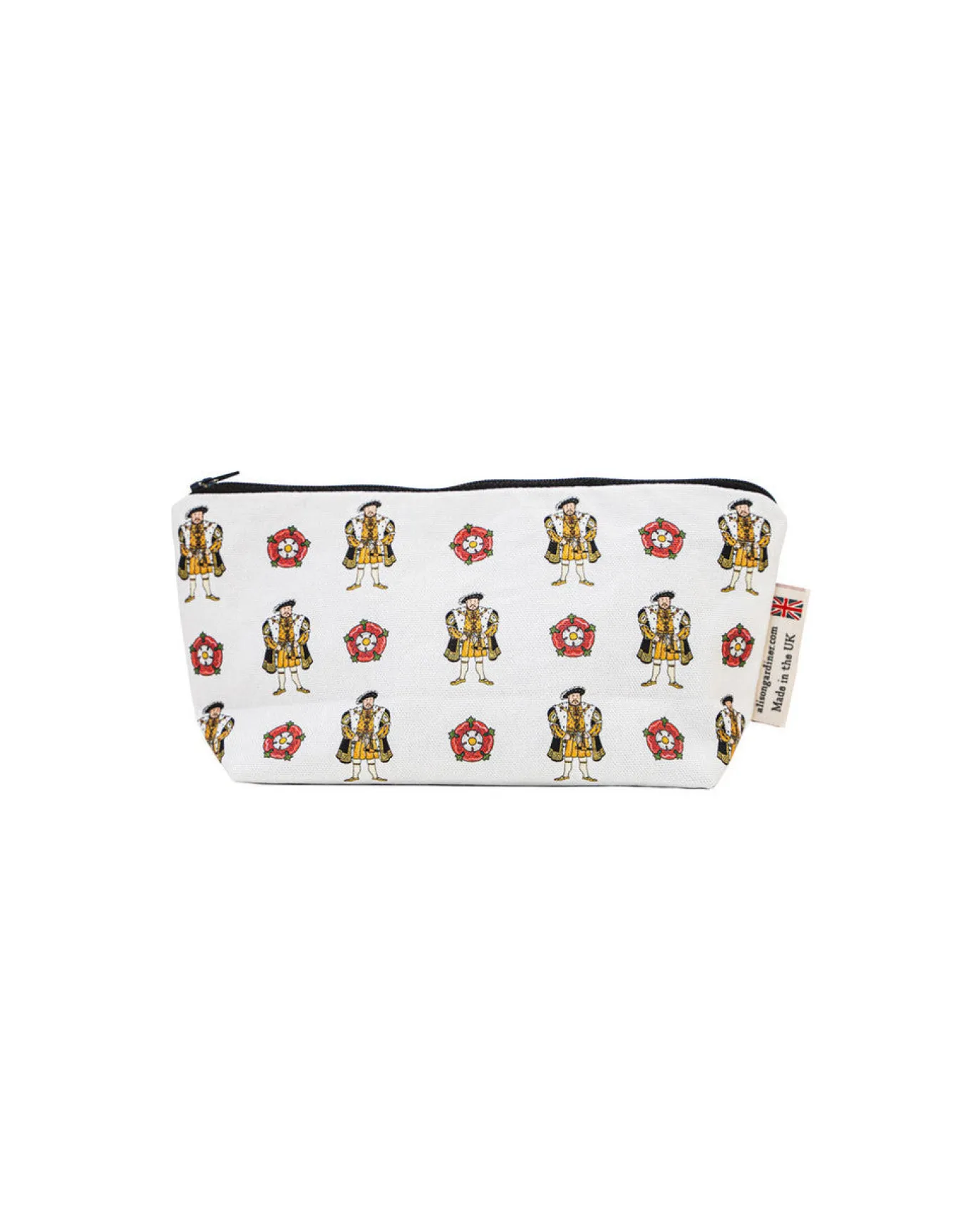Alison Gardiner Henry VIII Cosmetic Bag/Pencil Case- Bags