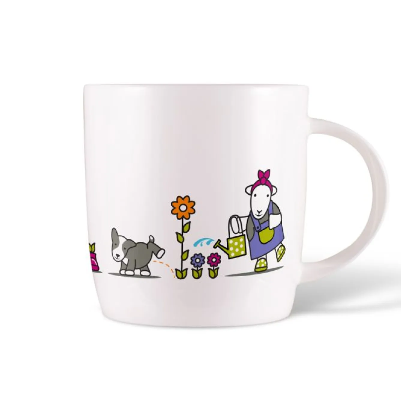 The Herdy Company Herdy At the Baa-llotment Mug- Tea|Gardening