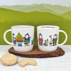 The Herdy Company Herdy Baa-B-Q-ewe Mug- Tea|Bright Colors