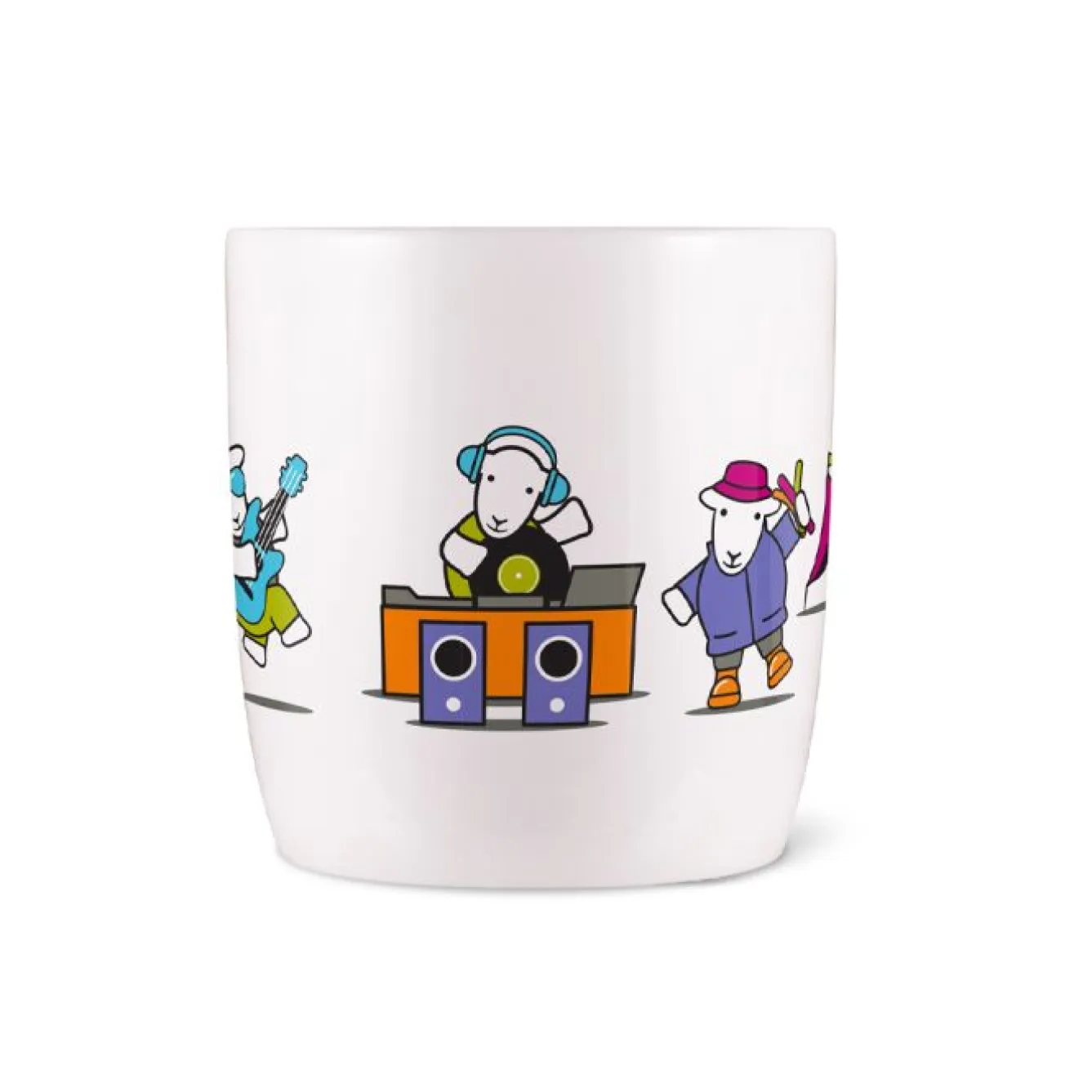The Herdy Company Herdy Baa-stonburyl Mug- Tea|Bright Colors