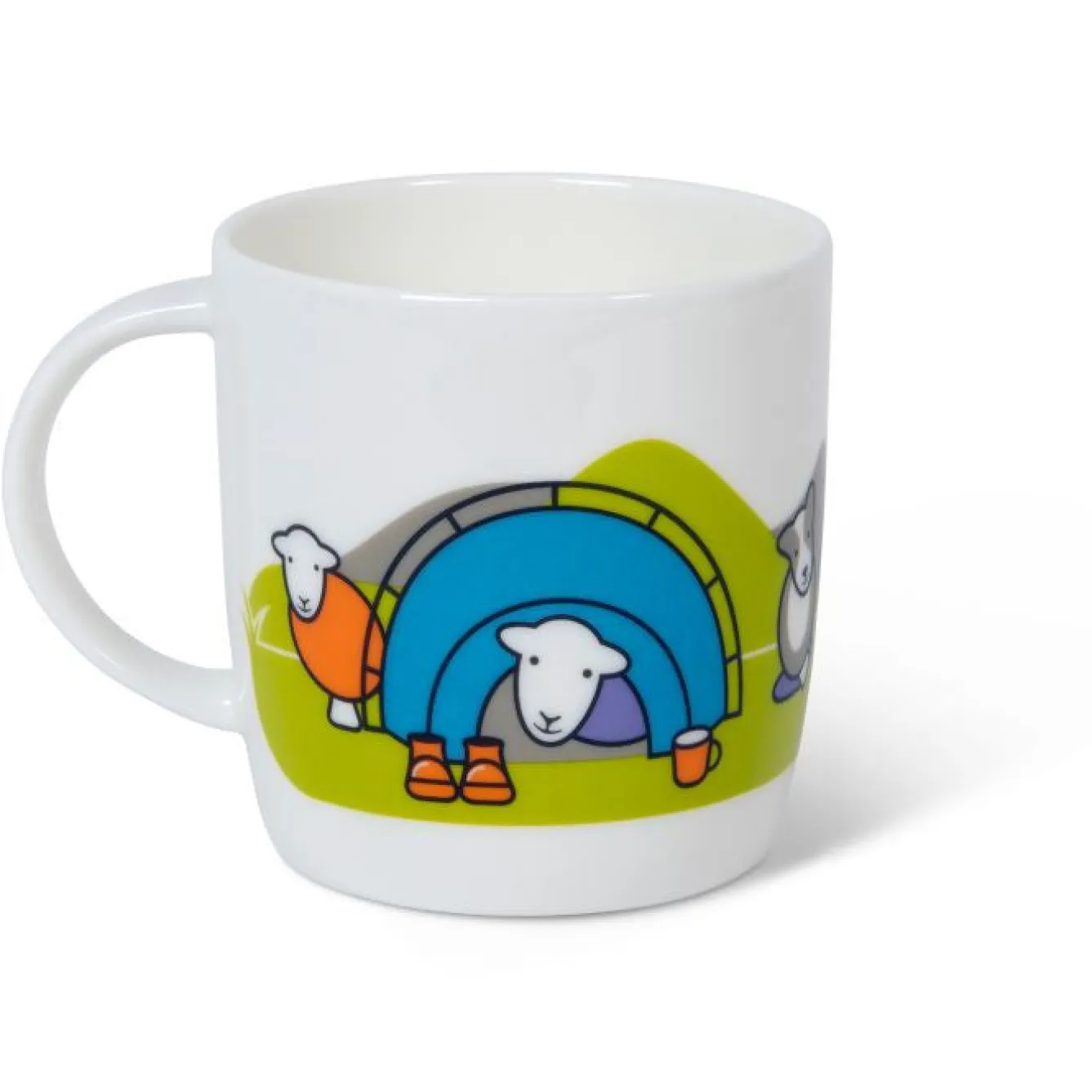 The Herdy Company Herdy Camping Mug- Tea|Bright Colors