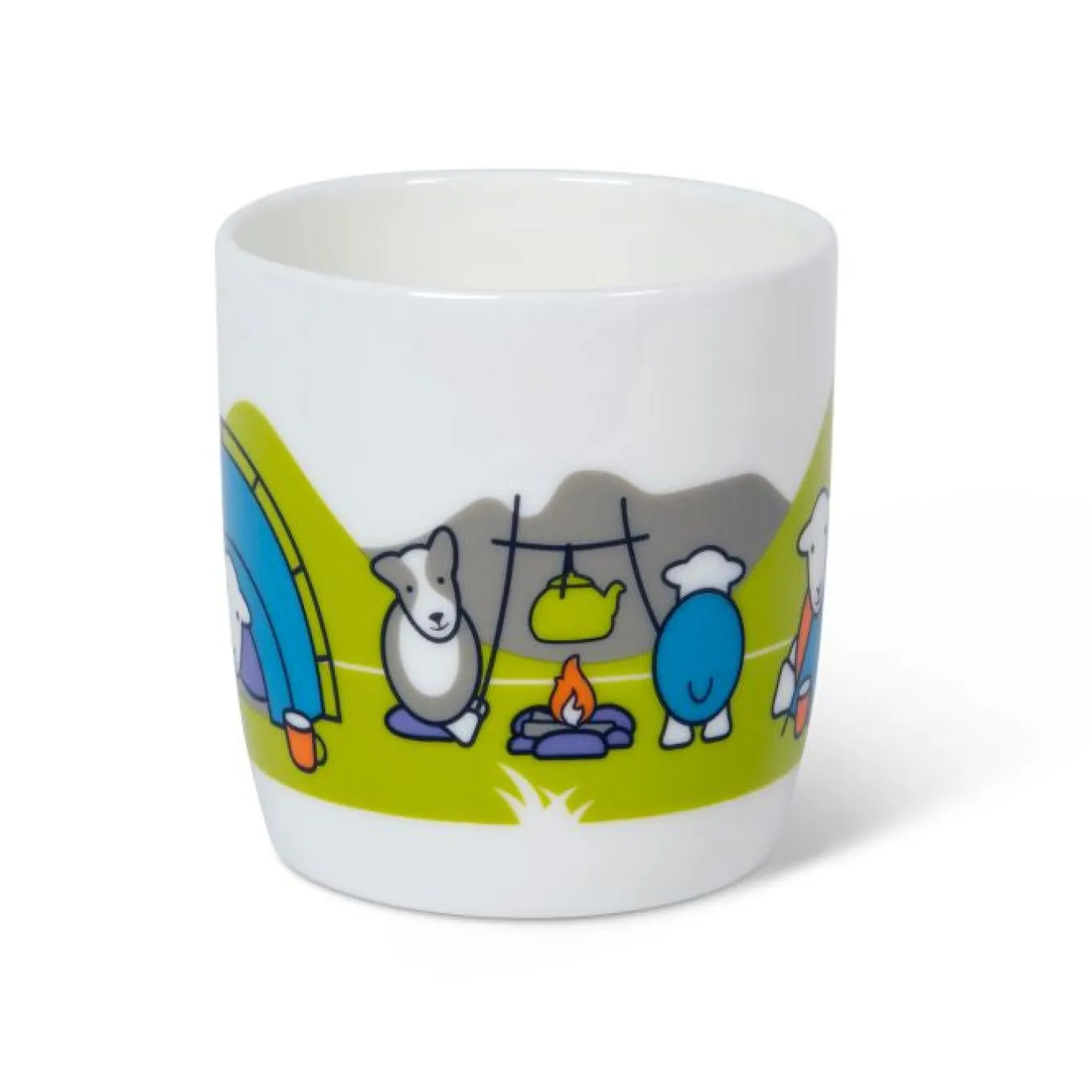 The Herdy Company Herdy Camping Mug- Tea|Bright Colors