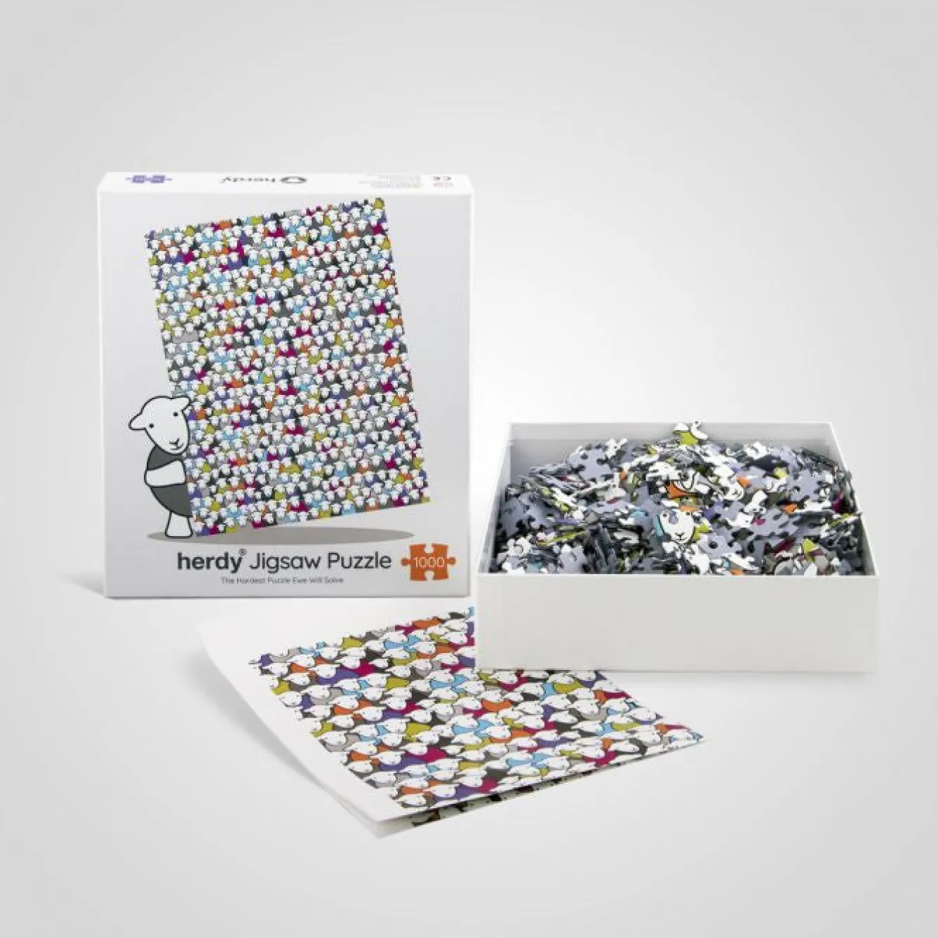 The Herdy Company Herdy Flock Jigsaw Puzzle - 1000 Puzzle- Puzzles|Children