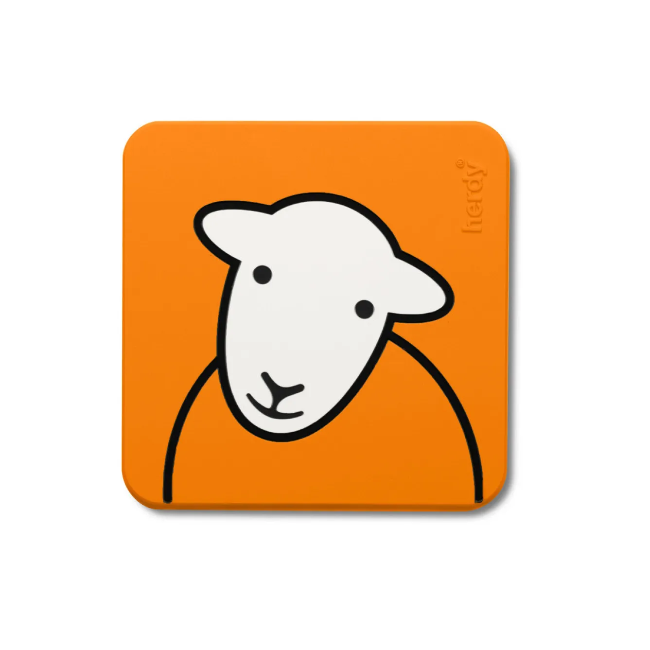 The Herdy Company Herdy Hello PVC Coaster- Coasters