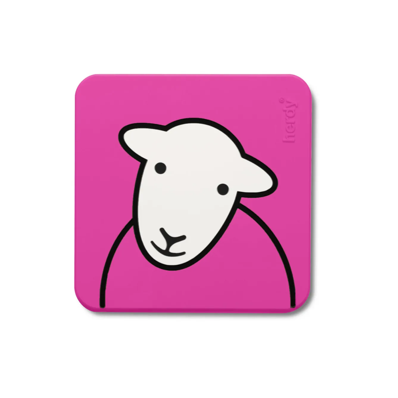 The Herdy Company Herdy Hello PVC Coaster- Coasters