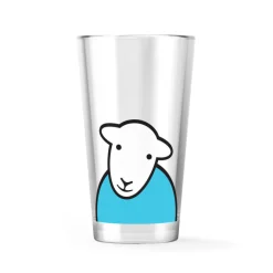 The Herdy Company Herdy 'Hello' Tumbler Glass- Tea|Bright Colors