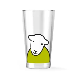 The Herdy Company Herdy 'Hello' Tumbler Glass- Tea|Bright Colors