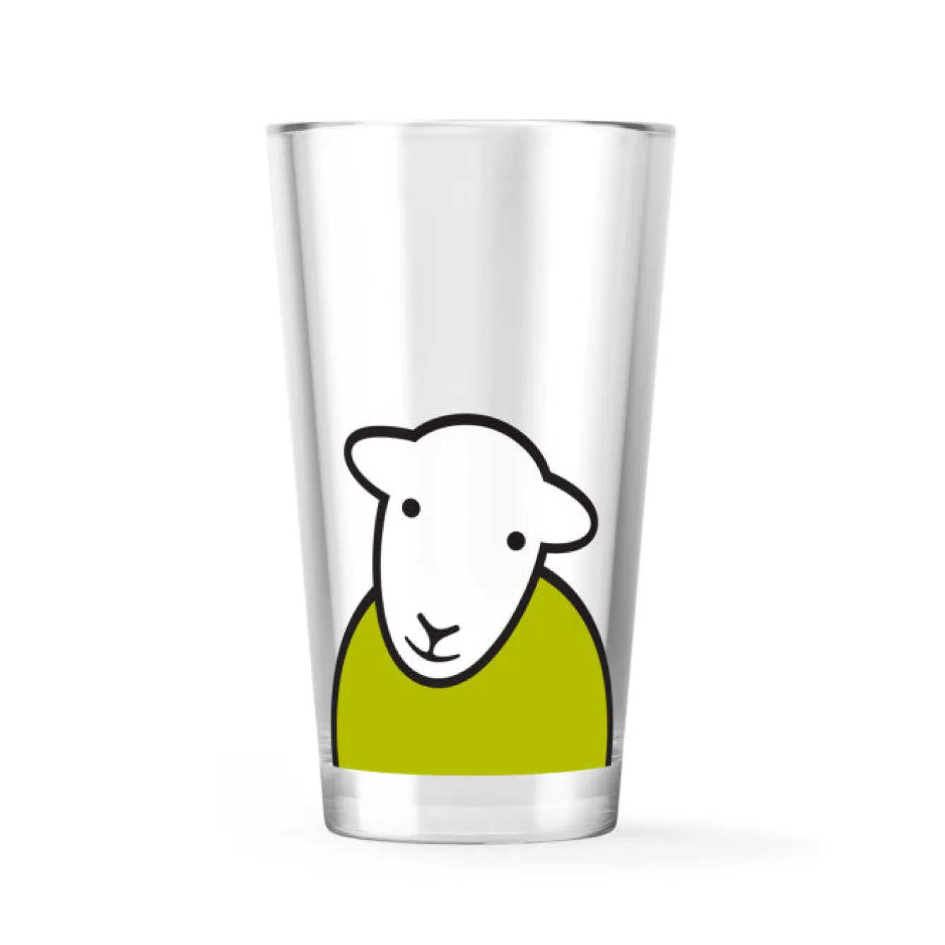 The Herdy Company Herdy 'Hello' Tumbler Glass- Tea|Bright Colors